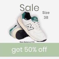 New balance 574 'white green