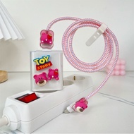 Raimondo Kasing Perlindungan Kabel Data Lucu 33W Set Perlindungan Pengisian Berwarna -warni Yang Coc