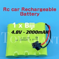 4.8V-2000 Mah RC Car Rechargeable Battery