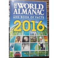 THE WORLD ALMANAC AND BOOK OF FACTS 2016 (OLD STOCK )