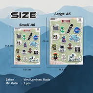 AREA51 Sticker Pack | Premium Laminated Vinyl Stickers | WATERPROOF