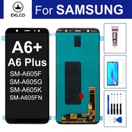 6.0" LCD Display For Samsung Galaxy A6+ A6 Plus 2018 A605 SM-A605FN A605G Touch Screen Digitizer Ass