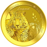 999.9 Pure Gold | 5g Leopard Gold Medallion