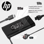 Original HP 90W Type C Adapter 20V4.5A Laptop Charger for HP Elitebook X360 1030 G2 G4 G7 G8 Chromeb