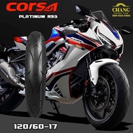 110/70-17 120/60-17ปี24 130/70-17 150/60-17 160/60-17ปี24 รุ่นPlatinum R93 ยี่ห้อCorsa