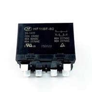 Fashion Fashion ❤ Brand New Original HF116F-80 24-1HTF Ready Stock Macro 6 Pins 80A Relay 12-1HTF d2