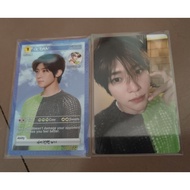 NCT Wish log in photocard sion set Blue