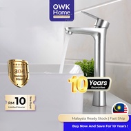 304 Stainless Steel Basin Cold Tap | Brass Chrome | Solid Brass | Bathroom Tap | Basin Pillar Tap