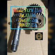 Racing Gear Ratio F1ZR SS2 (FIZR) (FIZ R) (Force 1) Racing Retail Gear 1 & 2 & 4 = 1st.13/36 & 2nd.1