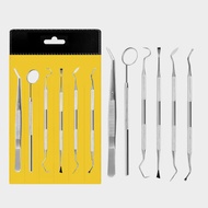 Dental Mouth Mirror Stainless Steel Dentist Tools Set