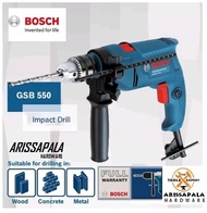 Mesin Bor Beton 13mm BOSCH GSB 550 Bor Tembok Impact Drill Bosch Original