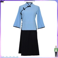 Republican Style Retro Suit Costume for Women - Perfect for School Performances and Stage Shows