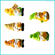 Nan Fall Mini Gnomes Figurines Autumn Thanksgiving Tiny Gnomes Small Gnomes Statue for Harvest Party