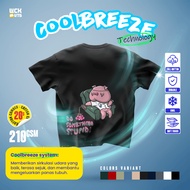 Lucknuts CoolBreeze Coffee Do Something T-Shirt Men Women Cotton Combed 20s | 210GSM