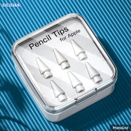Apple Pencil Tip Replacement Hard HB Nib 1st 2nd 6 PCS - HB6 - White