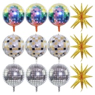 DISCO FOIL BALLOONS DISCO BALL FOIL BALLOONS DISCO FOIL BALLOONS/ DECORATION DISCO FOIL BALLOONS
