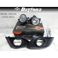 HZONE Car Fog Lights Foglamp Nissan Livina 2013-2018 NS4154