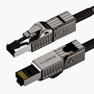 Hagibis | สาย Ethernet CAT8 7 กิกะบิต พร้อมโค้ง 90 องศา