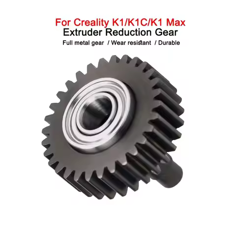Toaiot For Creality K1/K1C/K1 Max Full Metal Gear Upgrade Extruder Transmission Reduction Gear Wear 