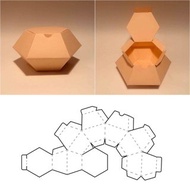 數位 Crystal box template, crystal shape box, gem box, jewellery box, jewelry box