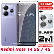Redmi Note 14 5G 2025 Screen Protector Transparent Full Cover Film For Redmi Note14 Note 14 RedmiNot