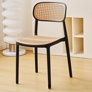 Alive เก้าอี้พลาสติกหวายเทียม เก้าอี้นั่งรับประทานอาหาร นั่งเล่น รุ่น F-815