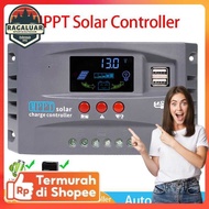 HXC Solar Charge Controller MPPT 2 USB Automatic Identify 12V/24V - HXC3