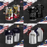 Malaysia 1957 Independence Day Jersey 2025 Lelaki Perempuan Retro Jersey Oversized Streetwear Malays