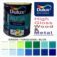 1L ( 1 LITER ) Dulux Aura High Gloss - (Cat Besi/ Cat Kayu) ICI DULUX AURA High Gloss Finish / D wpc