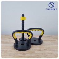 Dumbbell and kettlebell accessory set for concrete dumbbell set