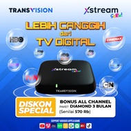 Transvision Xstream Seru TV Box Android V.10 + FREE Bonus Spesial