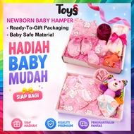 Toyss Box Gift Set Newborn Baby Clothing Barang Baby Newborn Perempuan Baby Box Hamper Box Gift  Bab