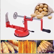 Twister Potato Slicer Stainless Steel Manual Cutter Spiral Chips Twisted Potato