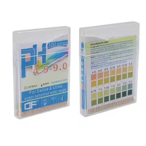 100pcs PH4.5-9 Test Paper Laboratory Household PH Test Strips Indicator Scientific Litmus Alkaline A