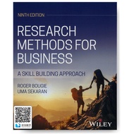 < Research Methods for Business [Include Access Code, Scratched Off Non-Refundable] 9/E Bougie/Sekar