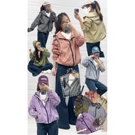 D171 Color Matching Piping Light Windproof Jacket