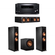 Klipsch 3.1 System with 2 RP-8000F, 1 Klipsch RP-504C, 1 Klipsch SPL-120, 1 Onkyo TX-RZ830 Receiver