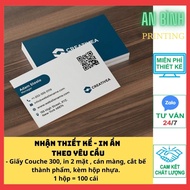10 hộp=1.000 cái In card visit name card danh thiếp thẻ tích điểm thẻ bảo hành theo yêu cầu Xưởng An