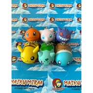 GANTUNGAN Figure Keychain Pokemon tsum tsum Pikachu Bulbasaur Squirtle Charmender Mew Gengar anime F