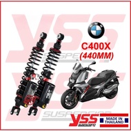 ORIGINAL YSS C400GT, QJ Fortress 350, C400X (440MM) G-TOP adjustable absorber twinshock BMW GTOP C40