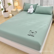 Bed Cover Anti-Slip Mattress Protector Dust Cover1.8m Summer Naked Sleep Baby Grade Original Cotton 