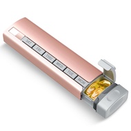 7-Day Pill Organizer Premium Aluminum Alloy Portable Medication Storage Holder Travel Daily Tablets