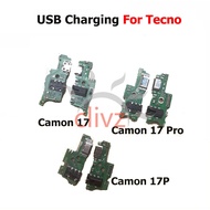Charging Board For Tecno Camon 17 17P 17 Pro CG8 CG8h CG6 CG6j Dock Connector Flex Cable