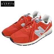 New Balance 996 Suede Sneakers, Men's RED 26.5cm (CM996CJ2), Unused, 8.5 (US) [Used]
