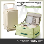 Wide Handle Expandable Luggage 20/24 inch Carry On Luggage with Spinner Trolley Wheels Large capacit