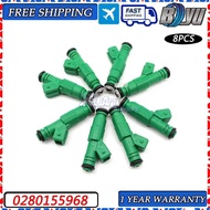 High flow 440CC fuel injector 0280155968 For Audi A4 S4 TT1.8L 1.8T for Volvo Volkswagen EV1  TK-FI4