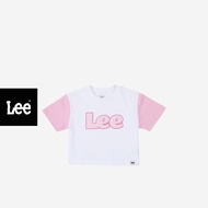 LEE KIDS เสื้อยืดแขนสั้นเด็กผู้หญิง คอลเลคชั่น Lee Fresh ทรง Crop LK S425GTSSN31