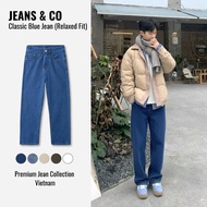 CLASSIC BLUE JEANS Men's Jeans - JEANS & CO -- NAVY BLUE REGULAR JEANS