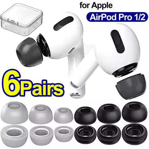 Replacement Memory Foam Eartip in-Ear Earplugs for Apple AirPods Pro 1st 2nd Earphone Protector Earb