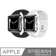 (透明+透煙燻) ITSKINS Apple Watch 5/4 (40mm) SPECTRUM CLEAR 防摔保護殼